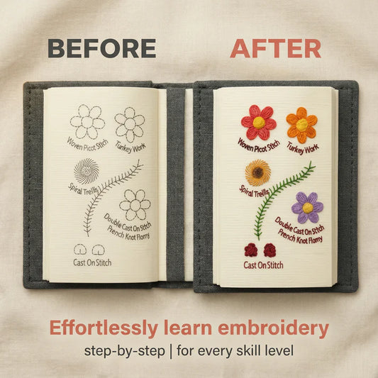 Stitchly Essential Hand Embroidery Stitch Guide